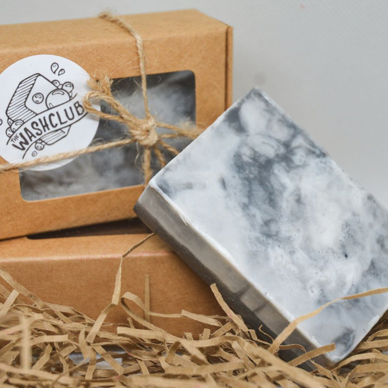 Sandalwood Bar Soap inc. Activated Charcoal