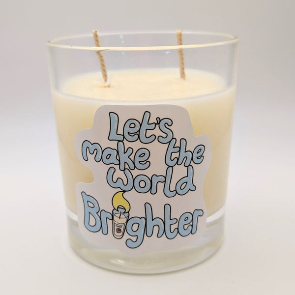 Linen Fresh Glass Candle