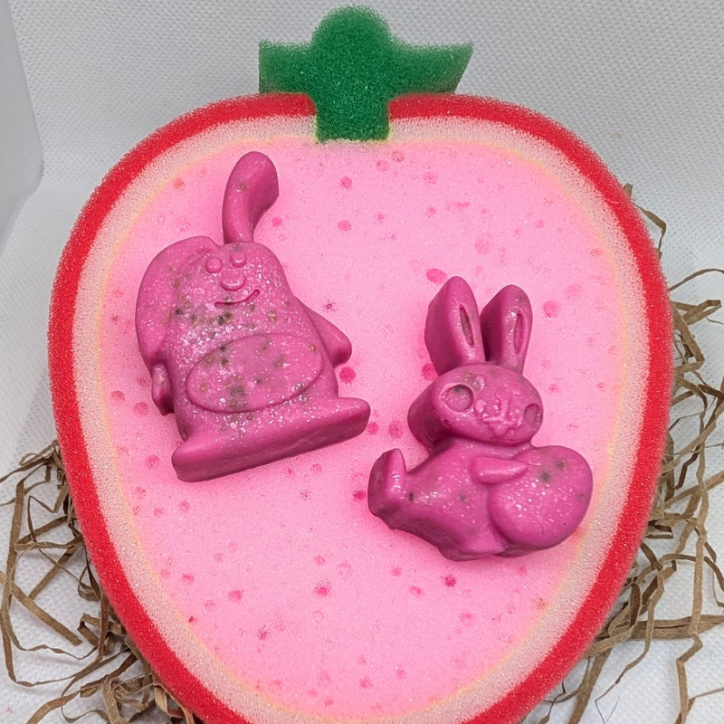 Easter Bunny Bath Set - Strawberry