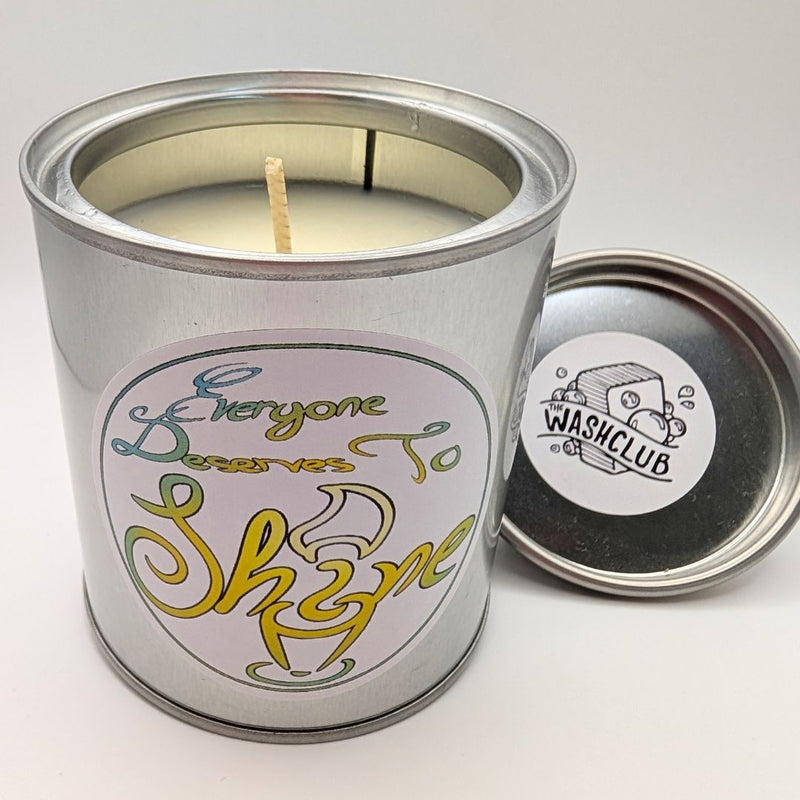 Everyone Deserves to Shine: Lavender & Eucalyptus Candle Can (210g)