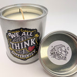 We All Think Differently: Sandalwood Candle Can (210g)