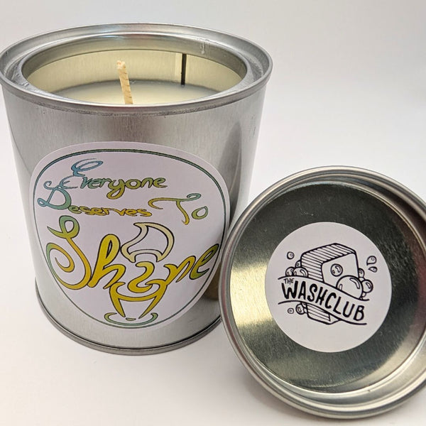 Everyone Deserves to Shine: Lavender & Eucalyptus Candle Can (210g)