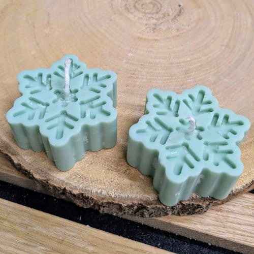 Mulled Pear & Cranberry Snowflake Tealights