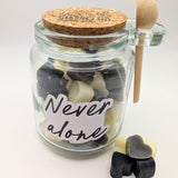 'Never Alone' Sandalwood Wax Melt Jar