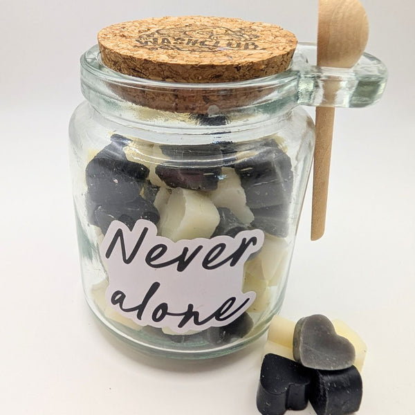 'Never Alone' Sandalwood Wax Melt Jar