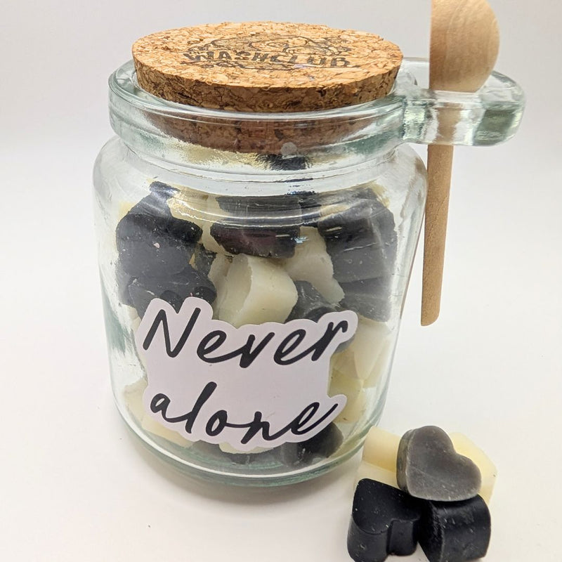 'Never Alone' Sandalwood Wax Melt Jar