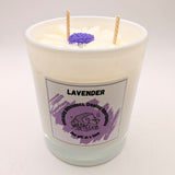 Lavender Glass Candle