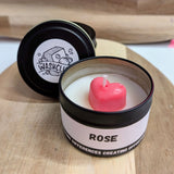 Rose Candle Tin