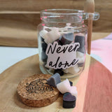 'Never Alone' Sandalwood Wax Melt Jar