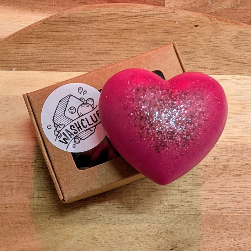 Strawberry 3D Soap Heart