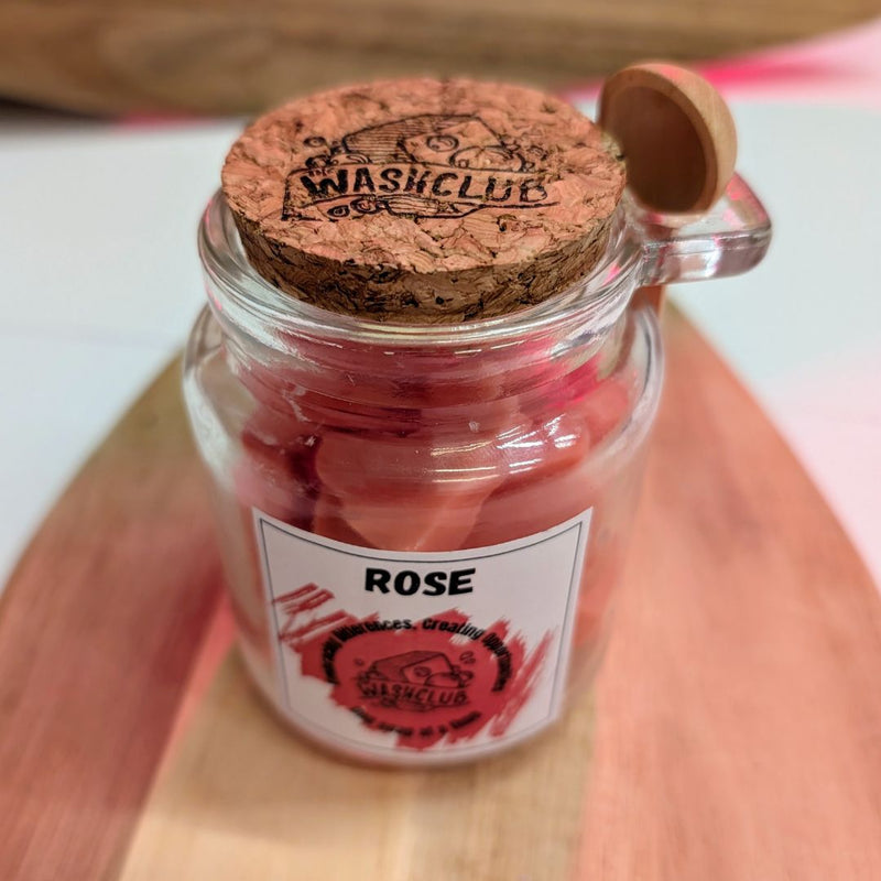 Rose Wax Melt Jars