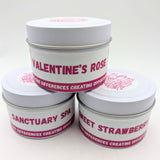 'Sweet Strawberry' Candle Tin