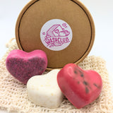 Mini Heart Soap Trio Mix