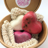Mini Heart Soap Trio Mix
