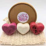 Mini Heart Soap Trio Mix