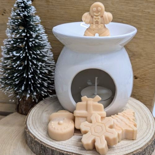 Christmas Spice Wax Melts & Burner Gift Set