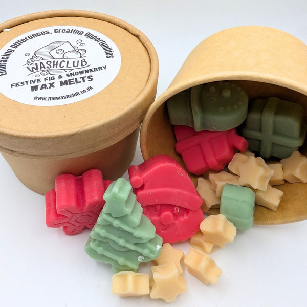 Festive Fig & Snowberry Wax Melt Tub (100g)