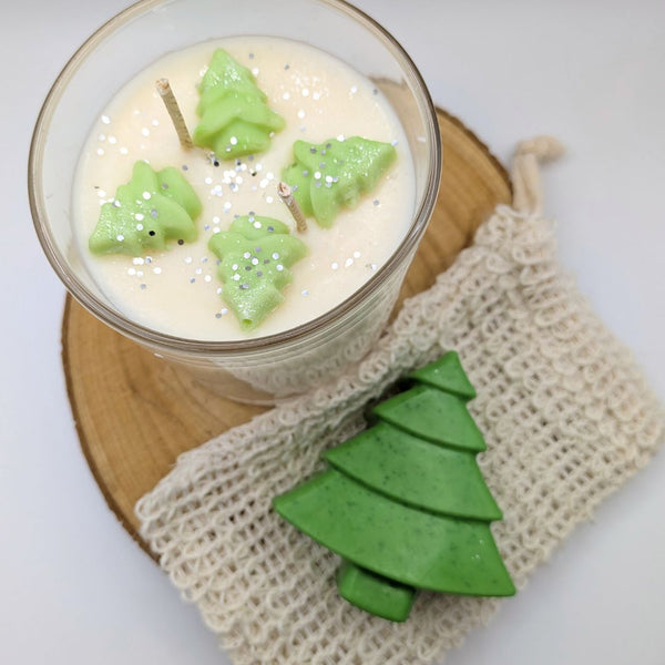 Christmas Tree Candle & Soap Gift Set