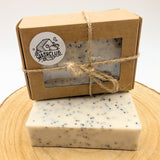 Oatmeal & Shea Butter Bar Soap with Poppy Seeds