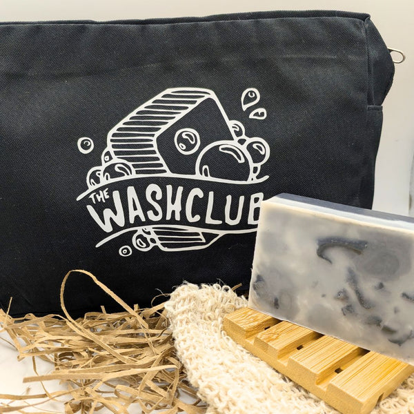 Sandalwood Wash Bag Gift Set For Him
