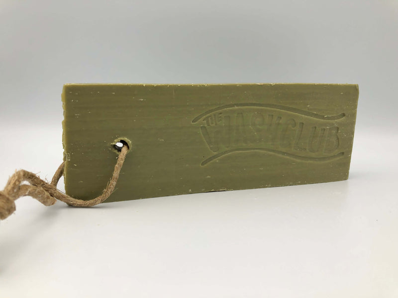Olive Soap on A Rope 280g Made by The Wash Club