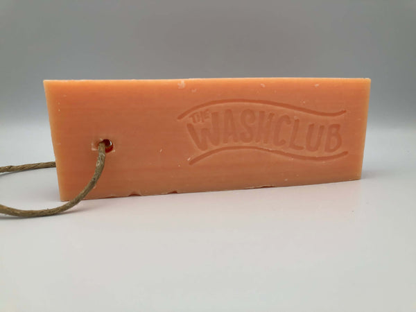 Orange Blossom Lavender Soap on A Rope 280g Made by The Wash Club